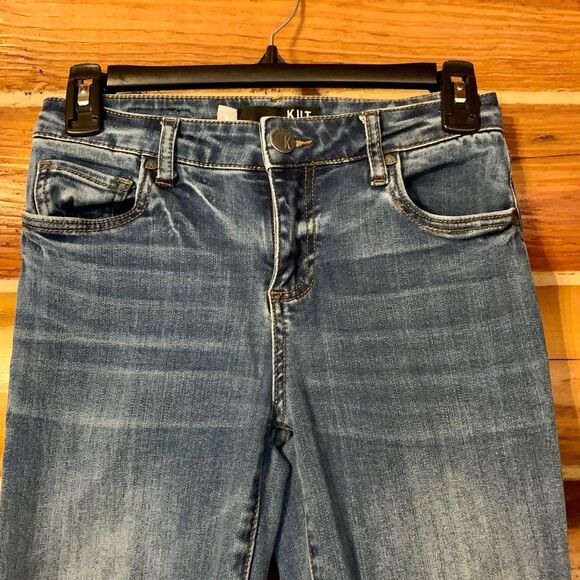 Kut from the Kloth Jeans Women’s Size 0 Donna Skinny Medium Wash - Picture 2 of 12